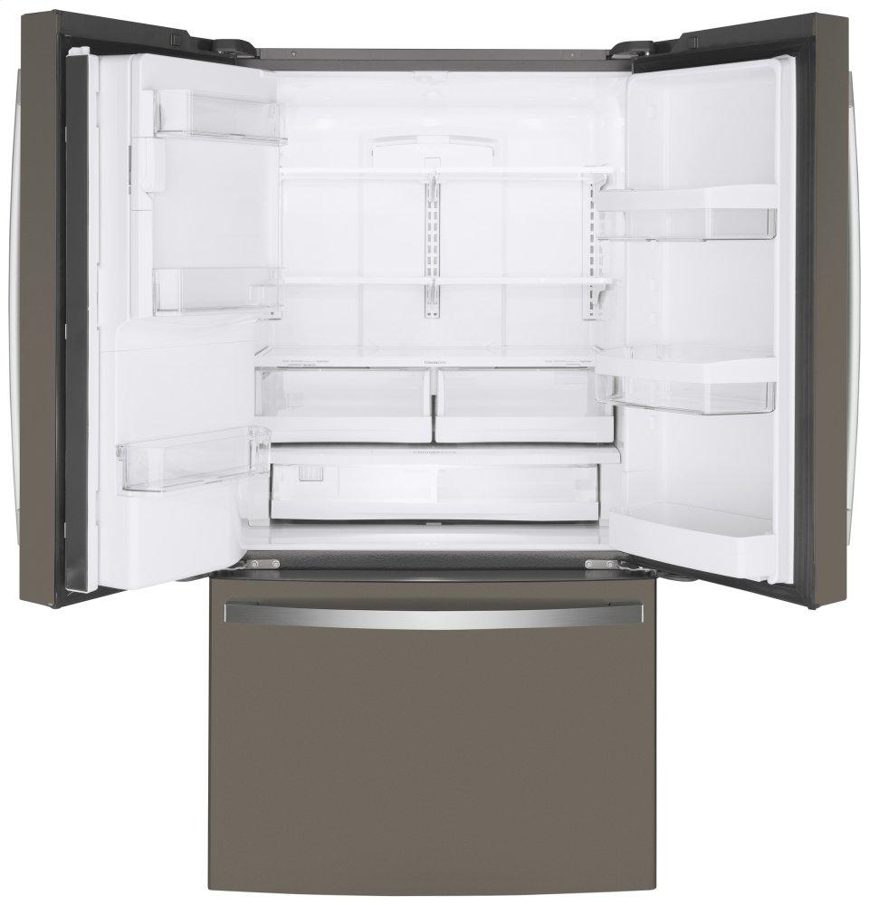 Ge Appliances GYE22GMNES Ge® Energy Star® 22.1 Cu. Ft. Counter-Depth French-Door Refrigerator