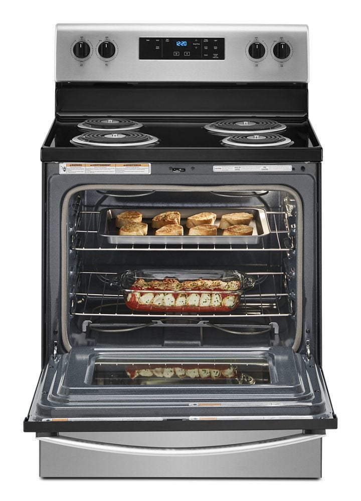 Whirlpool WFC315S0JS 4.8 Cu. Ft. Whirlpool® Electric Range With Keep Warm Setting