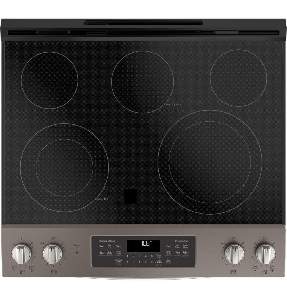 Ge Appliances JS760ELES Ge® 30" Slide-In Electric Convection Range