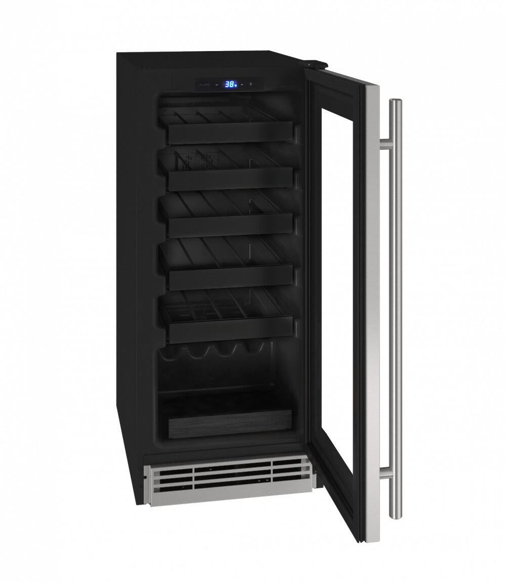 U-Line UHWC115SG01A Hwc115 15" Wine Refrigerator With Stainless Frame Finish (115V/60 Hz Volts /60 Hz Hz)