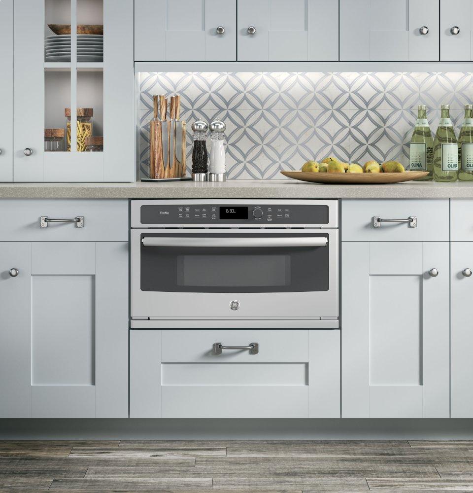 Ge Appliances PWB7030SLSS Ge Profile™ Built-In Microwave/Convection Oven