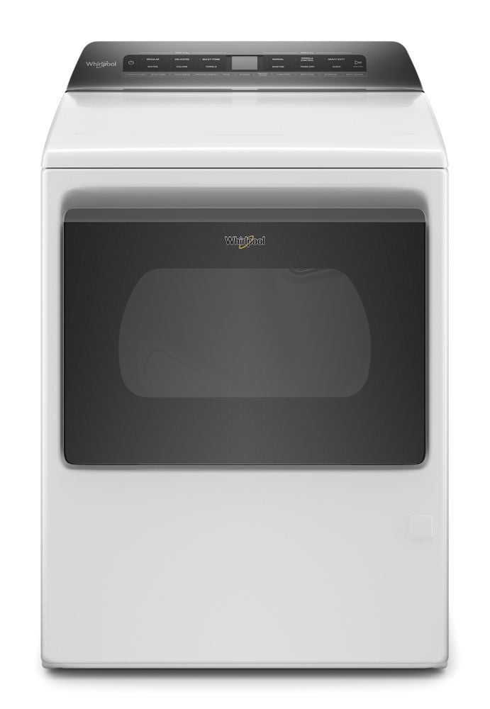Whirlpool WGD6120HW 7.4 Cu. Ft. Smart Capable Top Load Gas Dryer