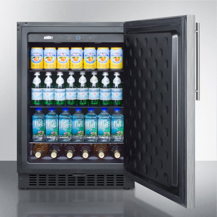 Summit FF64BXCSSHV 24" Wide Built-In All-Refrigerator