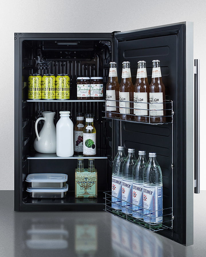 Summit SPR196OS Shallow Depth Outdoor Built-In All-Refrigerator