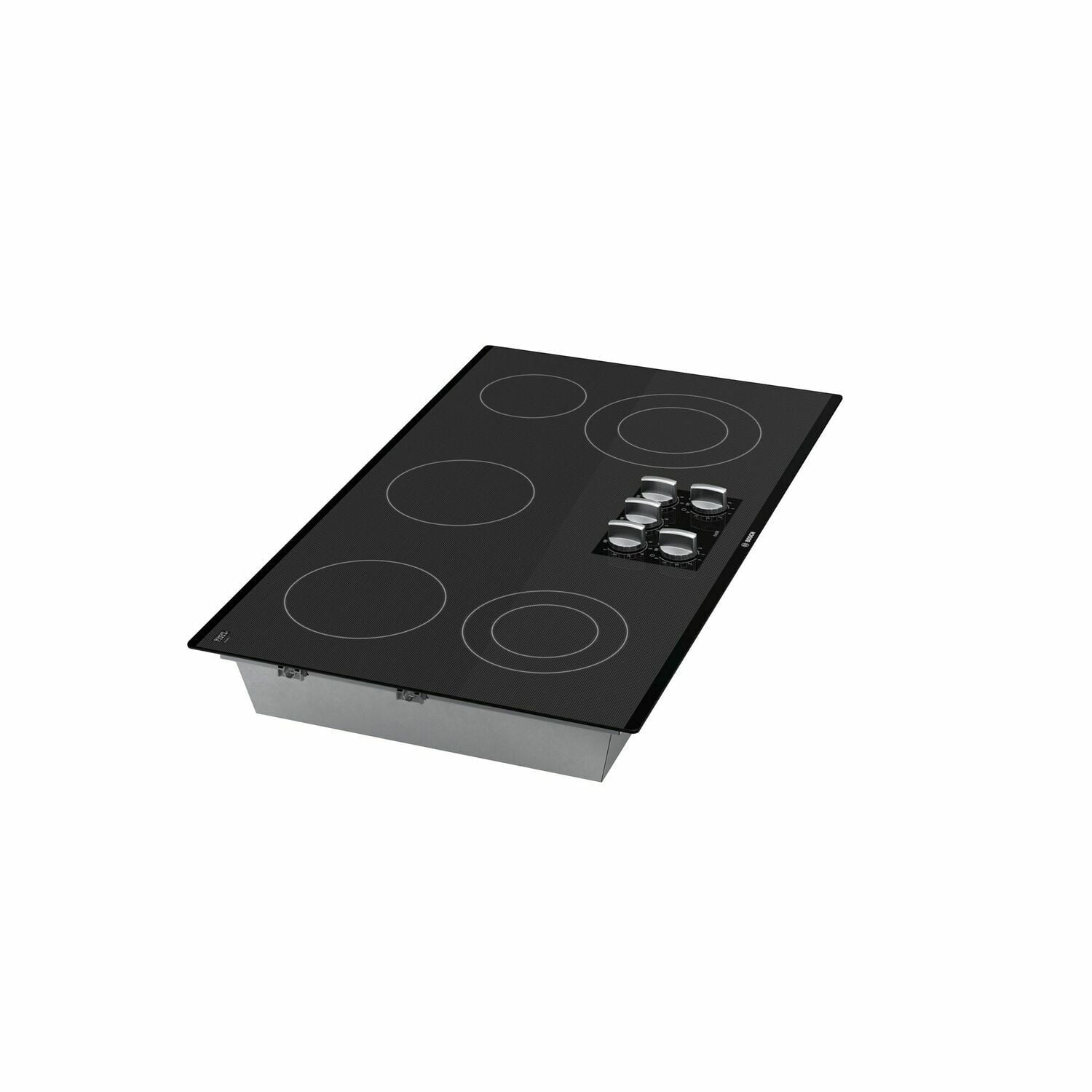 Bosch NEM5666UC 500 Series, 36" Knob Cnt, 5 Element, Elec. C-Top Black