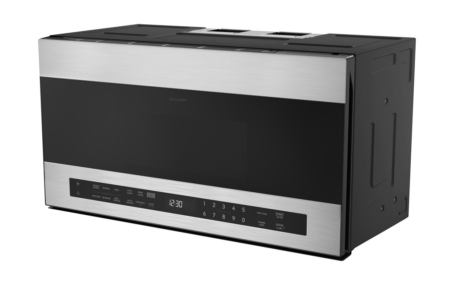 Sharp SMO1759JS 1.7 Cu. Ft. Smart Over-The-Range Microwave Oven