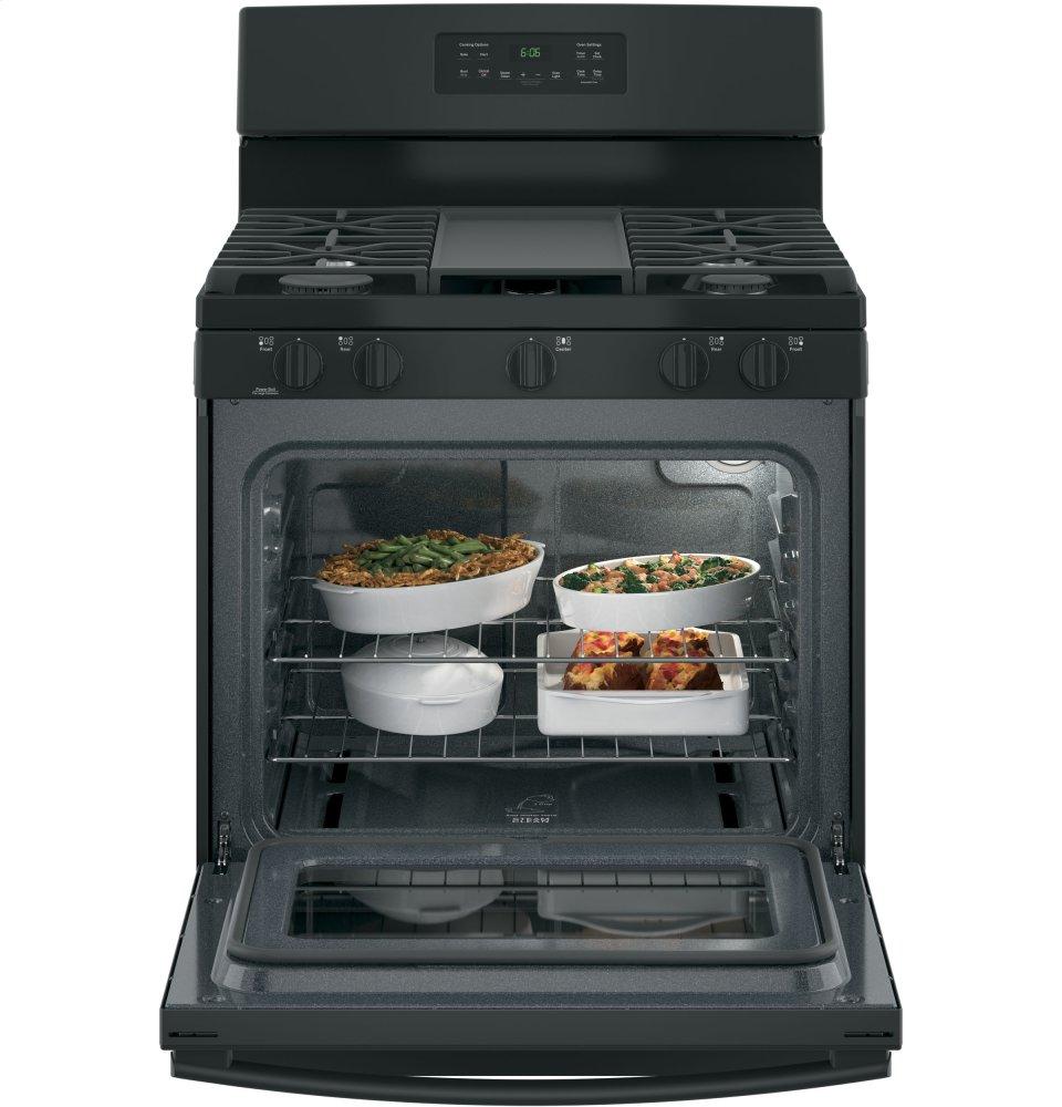 Ge Appliances JGBS66DEKBB Ge® 30" Free-Standing Gas Range