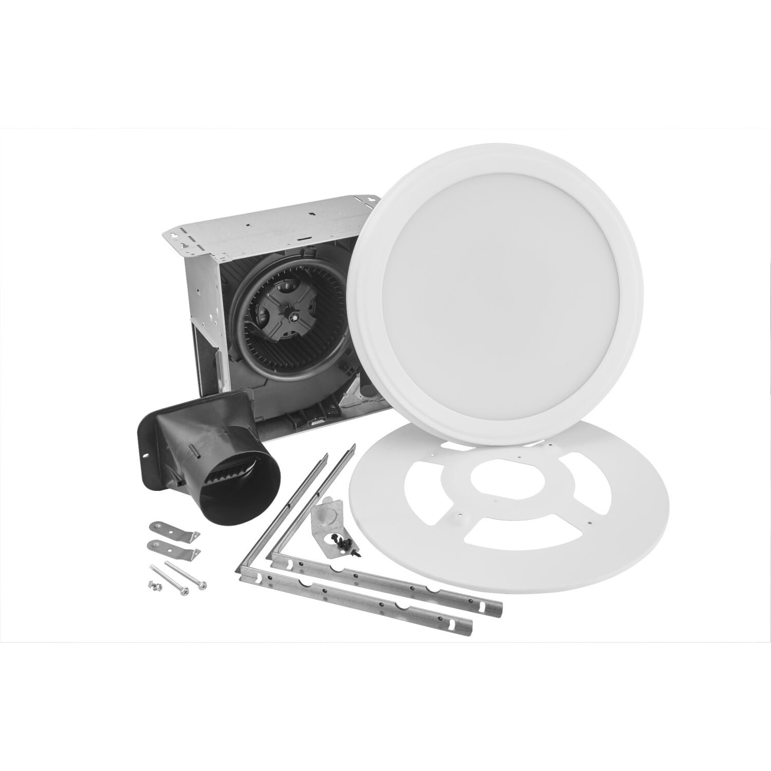 Broan AER110SLW Broan-Nutone® Wall Vent Kit, 3" Or 4" Round Duct