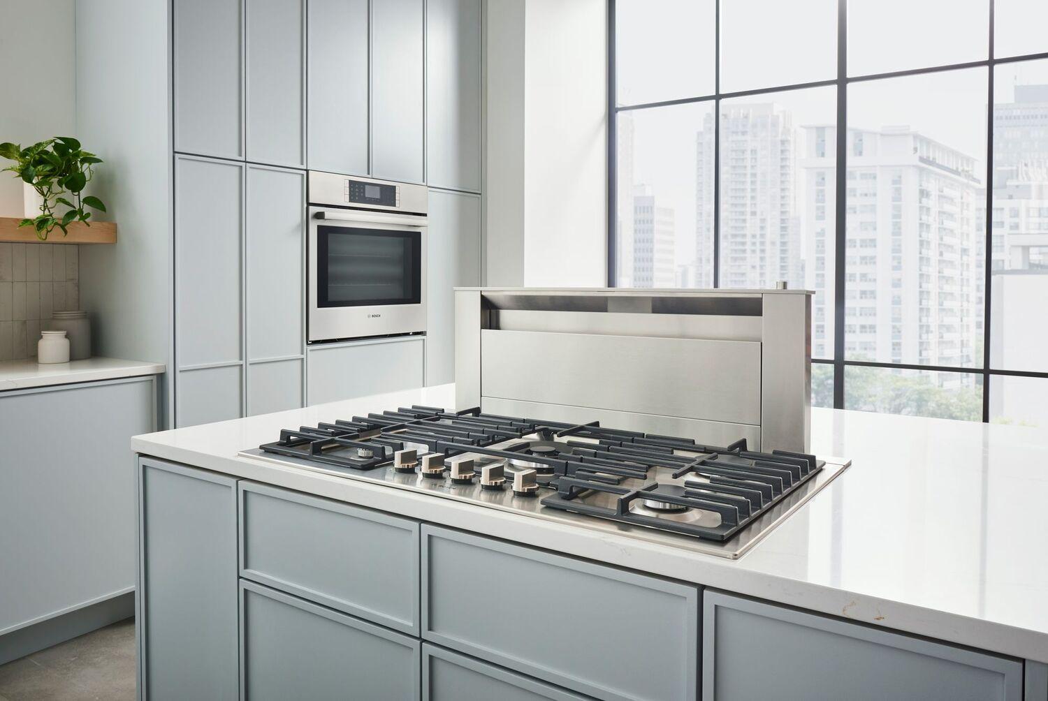 Bosch  800 Series Gas Cooktop 36'' Stainless Steel Ngm8658Uc