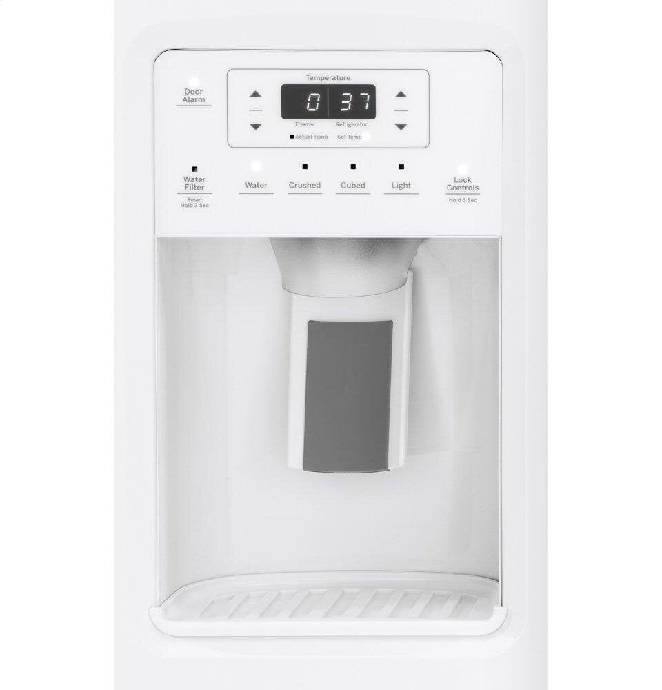 Ge Appliances GSS25IGNWW Ge® 25.1 Cu. Ft. Side-By-Side Refrigerator