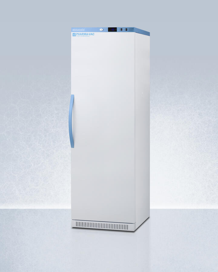 Summit ARS15PVDR Performance Series Pharma-Vac 15 Cu.Ft. Upright All-Refrigerator For Vaccine Storage With Six Ventilated Removable Drawers, With Antimicrobial Silver-Ion Handle And Hospital Grade Cord With 'Green Dot' Plug