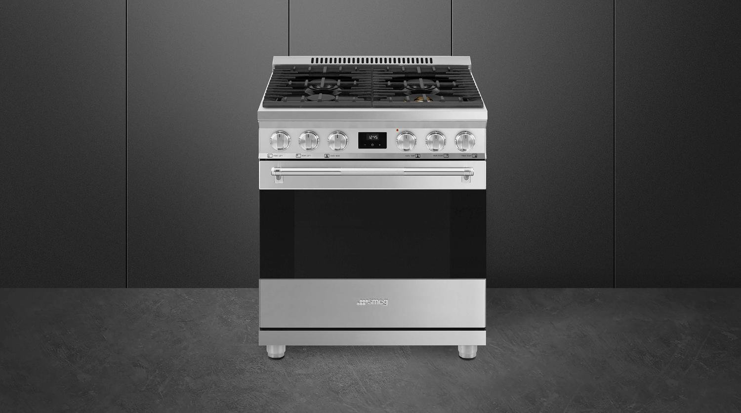 Smeg SPR30UGGX Range Stainless Steel Spr30Uggx