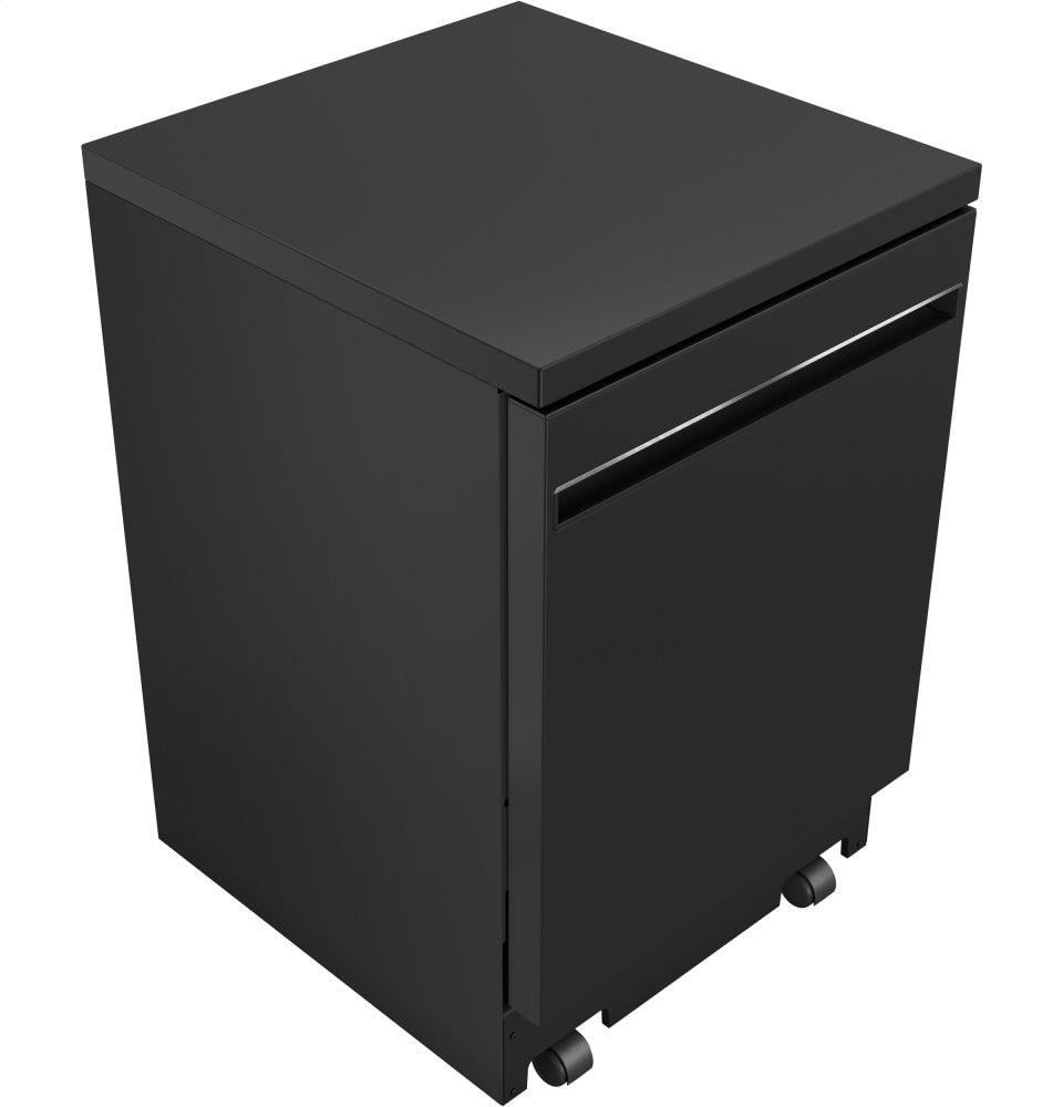 Ge Appliances GPT225SGLBB Ge® 24" Stainless Steel Interior Portable Dishwasher With Sanitize Cycle