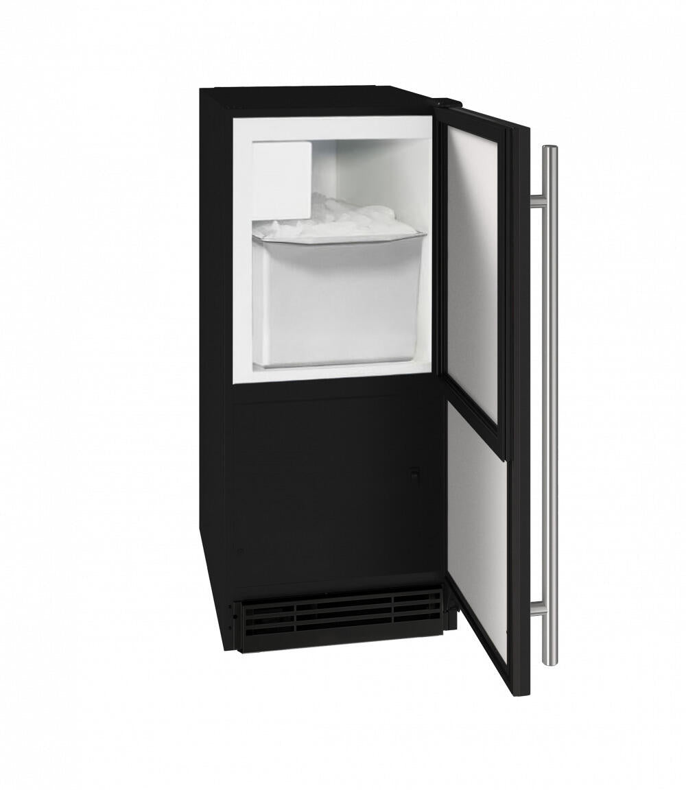U-Line UHCR115BS01A Hcr115 15" Crescent Ice Maker With Black Solid Finish (115V/60 Hz Volts /60 Hz Hz)