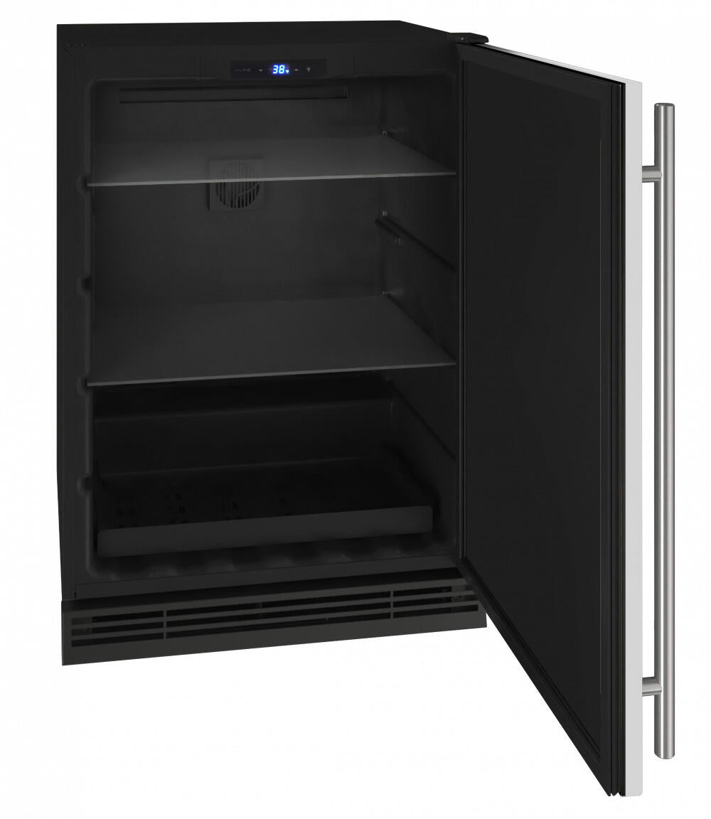 U-Line UHRE124WS01A Hre124 24" Refrigerator With White Solid Finish (115V/60 Hz Volts /60 Hz Hz)