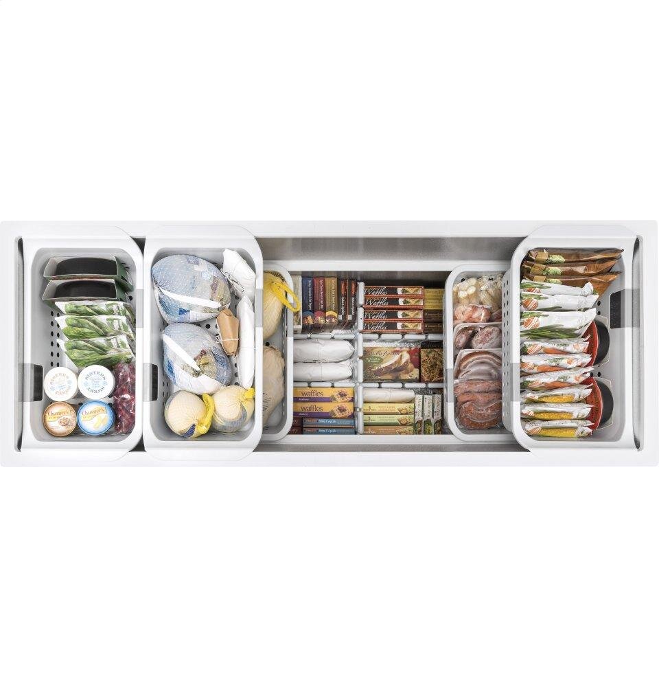 Ge Appliances FCM22DLWW Ge® 21.7 Cu. Ft. Manual Defrost Chest Freezer