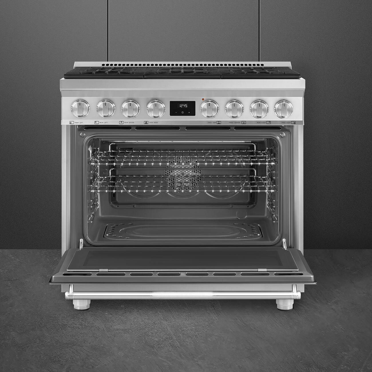 Smeg SPR36UGGX Range Stainless Steel Spr36Uggx