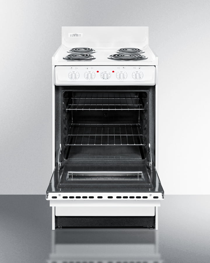 Summit WEM110W 20" Wide Electric Coil Top Range