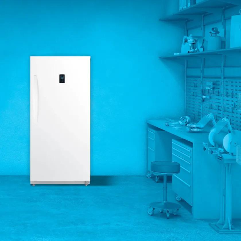 Element Appliance EUF14CEBW Element 13.8 Cu. Ft. Upright Convertible Freezer / Refrigerator - White, Energy Star (Euf14Cebw)