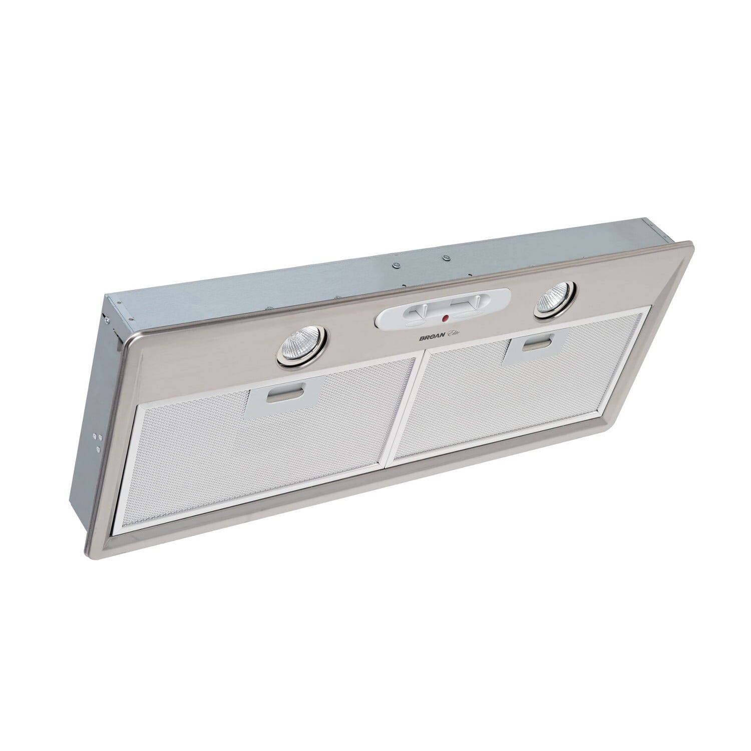 Broan RMPE7004 Broan® 28-Inch Power Pack Insert For External Blower Range Hood Shell W/ Light, Stainless Steel