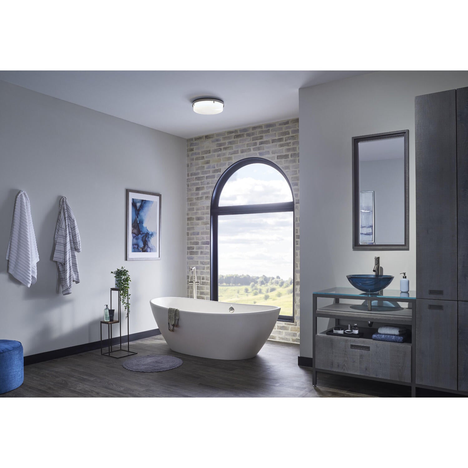 Broan AER110LBN Broan-Nutone® Wall Vent Kit, 3" Or 4" Round Duct