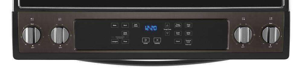 Whirlpool WEE515S0LV 4.8 Cu. Ft. Whirlpool® Electric Range With Frozen Bake™ Technology