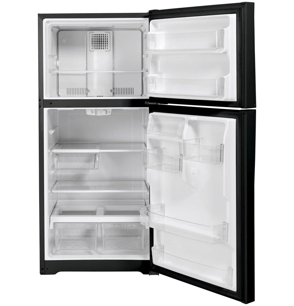 Ge Appliances GTE19JTNRBB Ge® Energy Star® 19.2 Cu. Ft. Top-Freezer Refrigerator