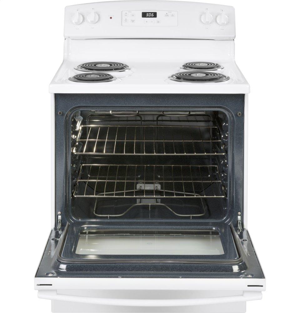 Ge Appliances JBS360DMWW Ge® 30" Free-Standing Electric Range