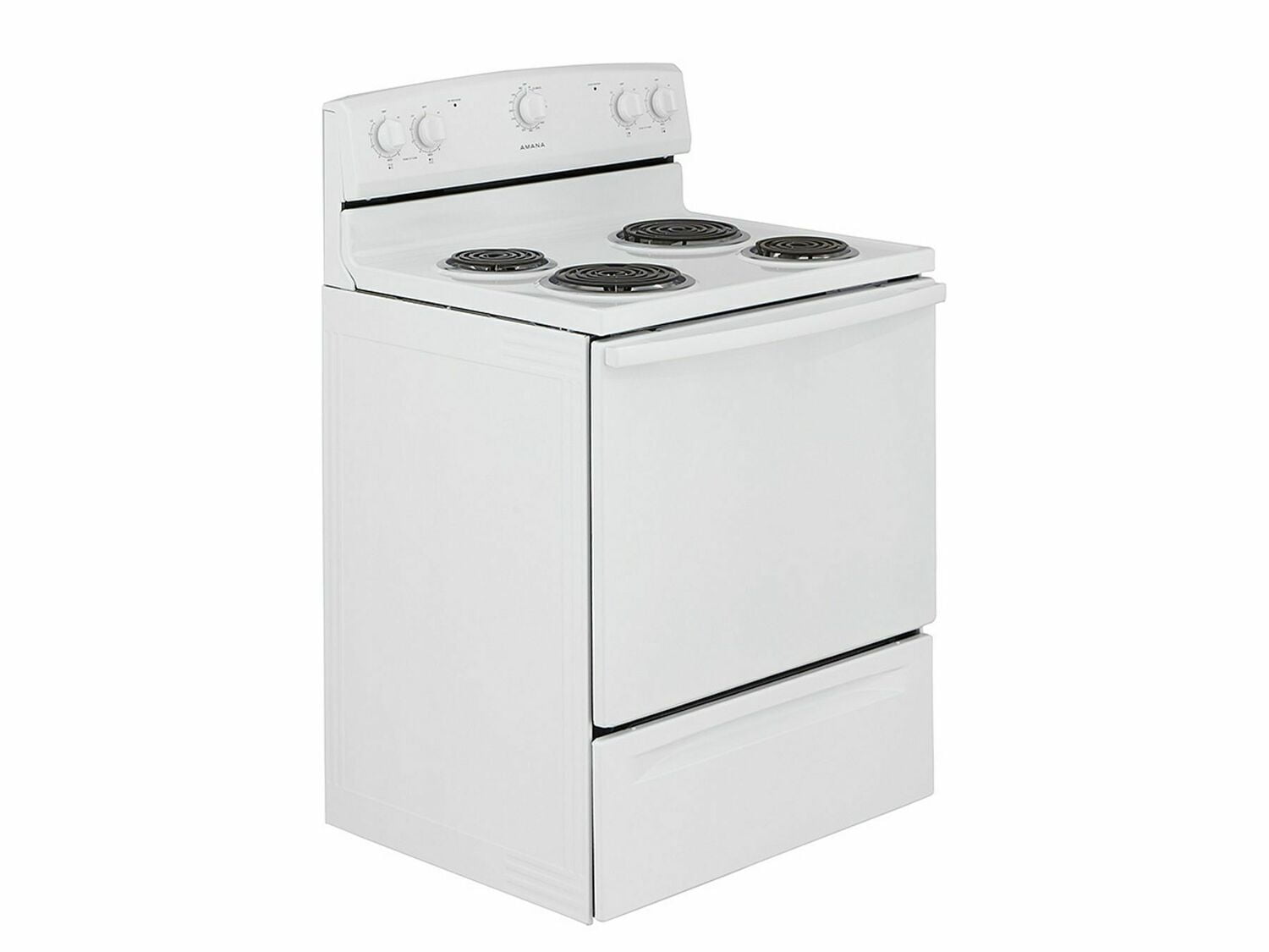 Amana ACR2303MFW 30-Inch Electric Range With Warm Hold - White