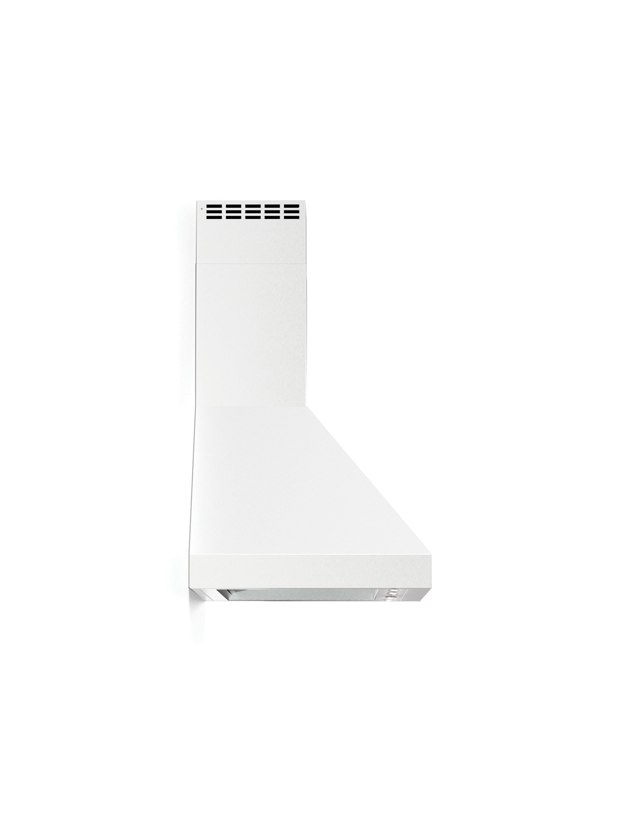 Verona VECHW36GW 36" Designer Chimney Wall Hood- 600 Cfm - 4 Speeds