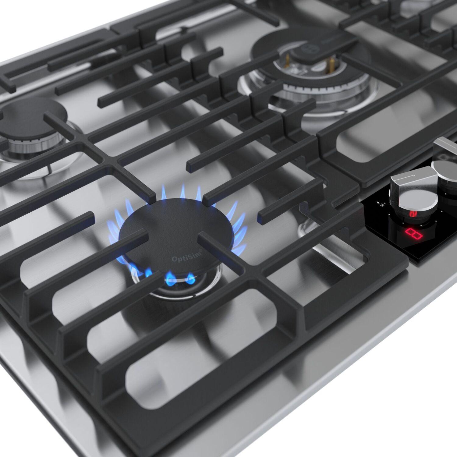 Bosch NGMP658UC Benchmark® Gas Cooktop 36'' Stainless Steel Ngmp658Uc