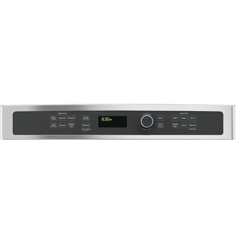 Ge Appliances JK3800SHSS Ge® 27" Built-In Combination Microwave/Thermal Wall Oven