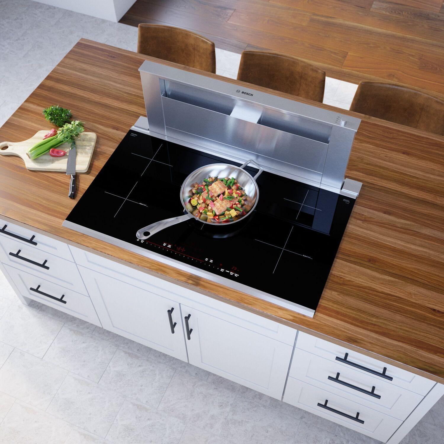 Bosch NIT8660SUC 800 Series Induction Cooktop 36'' Black, Surface Mount With Frame Nit8660Suc