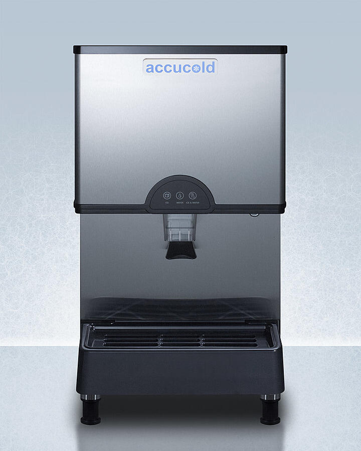 Summit AIWD282FLTR Commercially Listed Countertop Ice And Water Dispenser With 282 Lb. Ice Production Capacity, Filter Kit Included