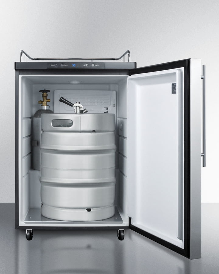 Summit SBC635MNKSSHV 24" Wide Kegerator