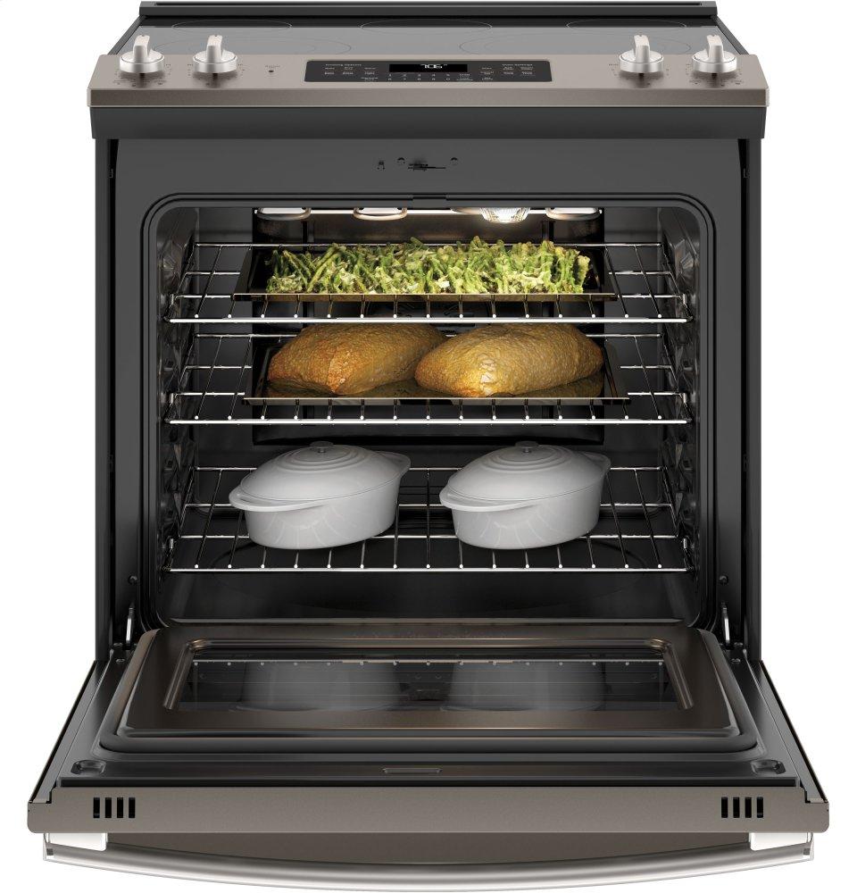Ge Appliances JS760ELES Ge® 30" Slide-In Electric Convection Range