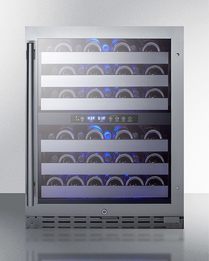 Summit ALWC532CSS 24" Wide Built-In Wine Cellar, Ada Compliant