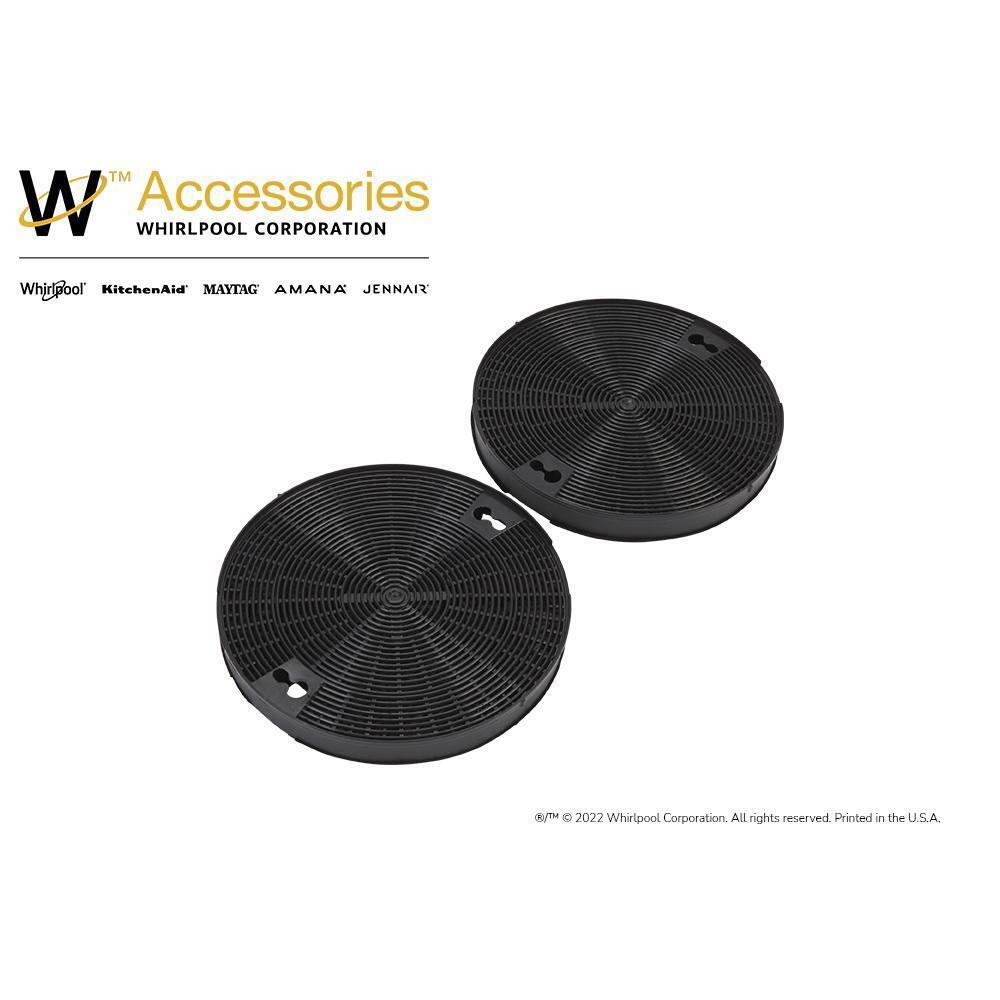 Jennair W10272068 Range Hood Replacement Charcoal Filter, 2-Pack