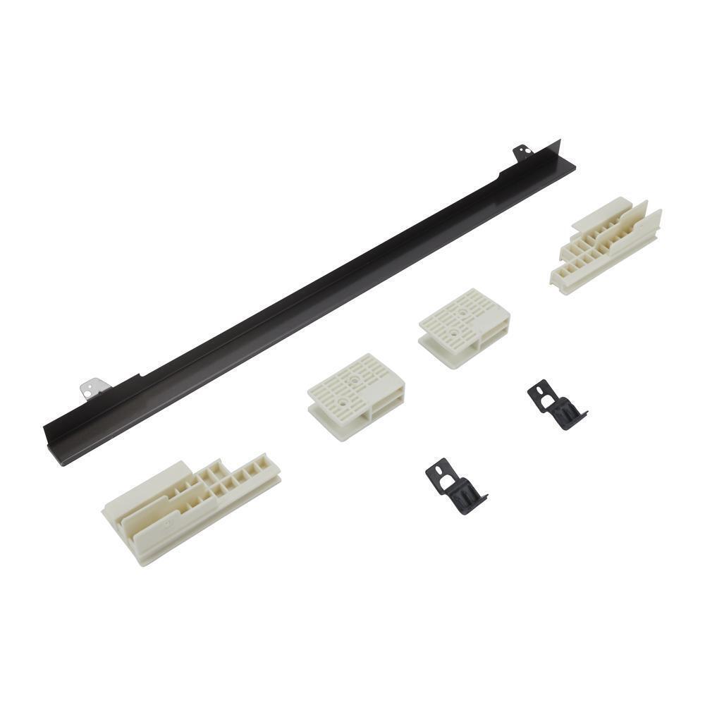Maytag W11173701 27" Combination Wall Range Flush Installation Trim Kit, Black/Stainless Steel