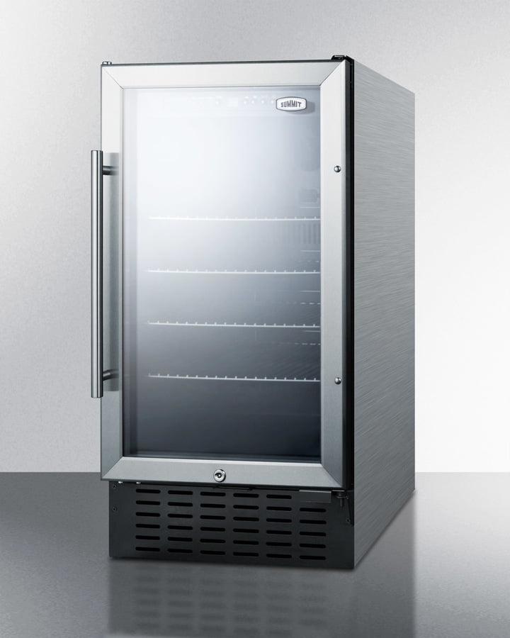 Summit SCR1841BCSS 18" Wide Built-In Beverage Center