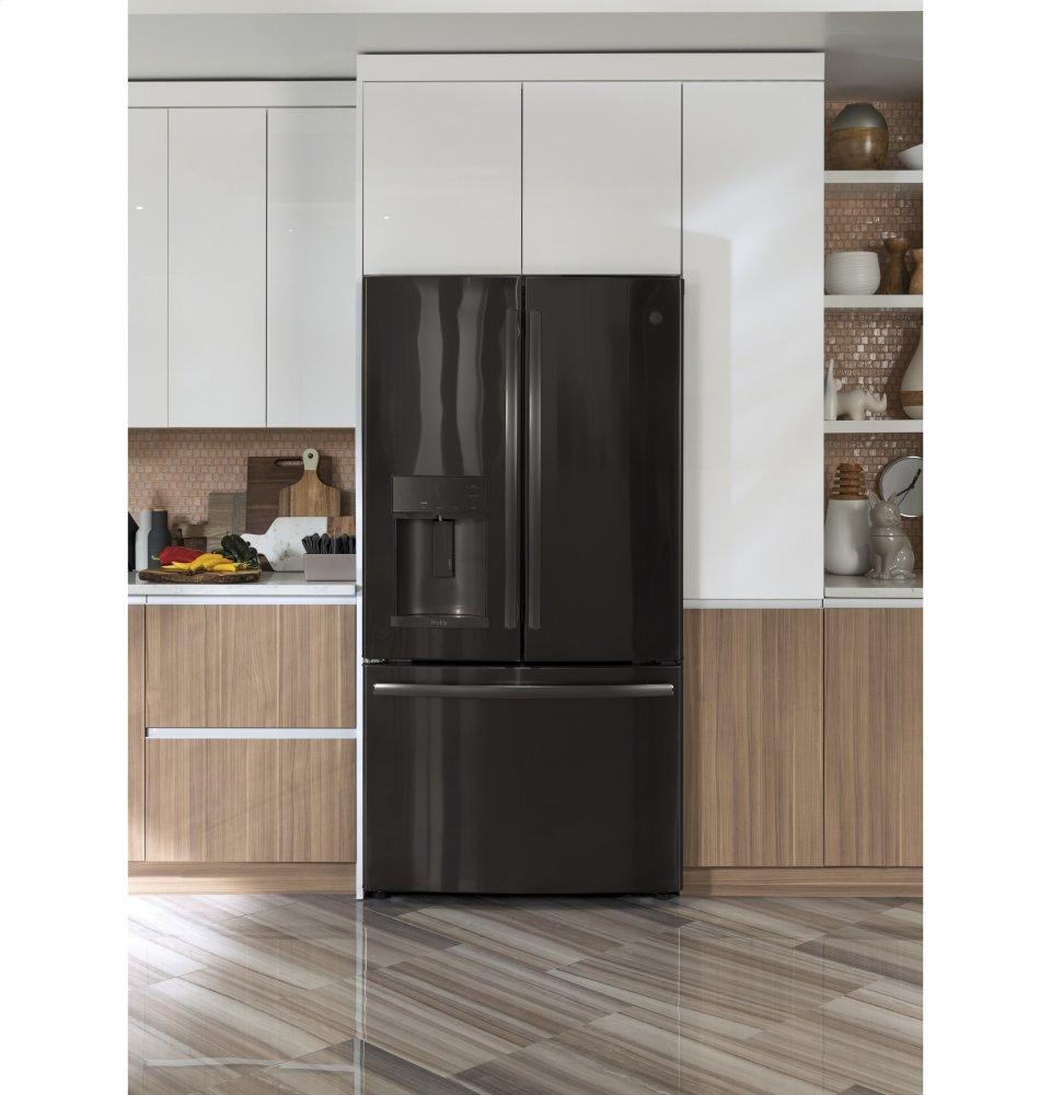 Ge Appliances PFE28KBLTS Ge Profile™ Series Energy Star® 27.7 Cu. Ft. French-Door Refrigerator With Hands-Free Autofill