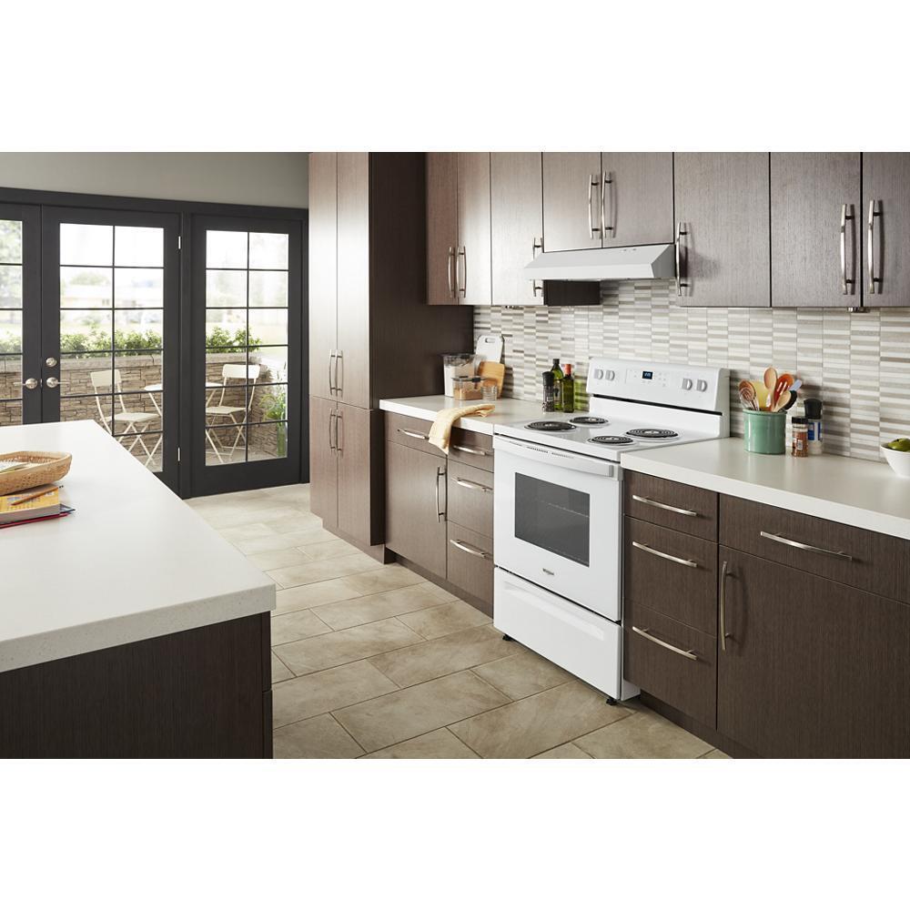 Amana WVU17UC0JW 30" Range Hood With Full-Width Grease Filters