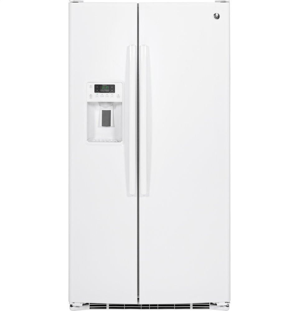 Ge Appliances GSS25GGHWW Ge® 25.3 Cu. Ft. Side-By-Side Refrigerator