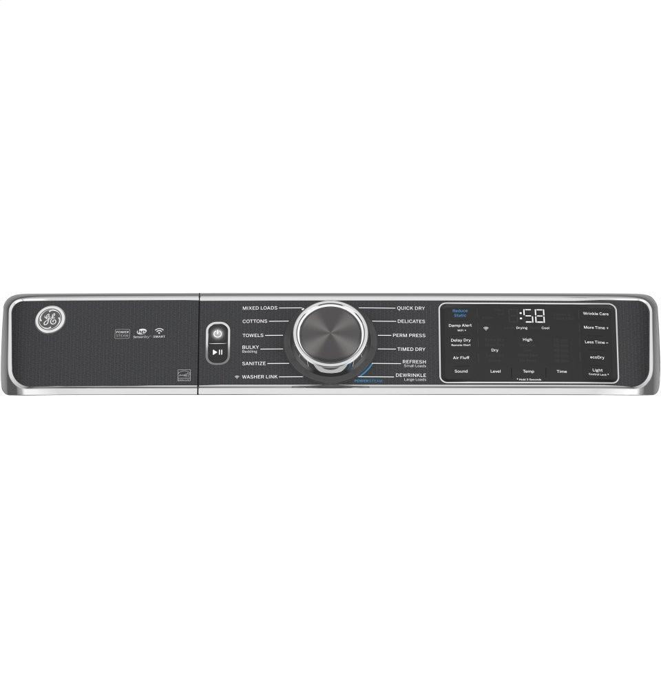 Ge Appliances GFD85GSPNRS Ge® 7.8 Cu. Ft. Capacity Smart Front Load Gas Dryer With Steam And Sanitize Cycle