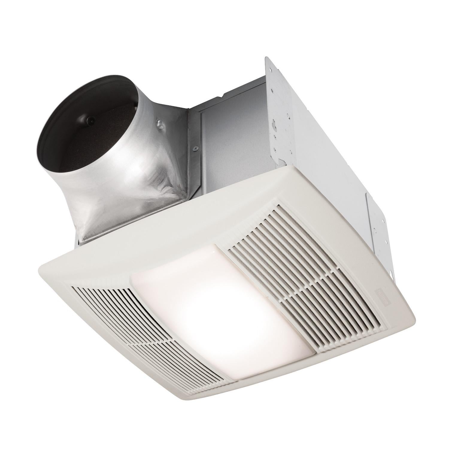 Broan QTN130LE1 Broan-Nutone® Steel Roof Cap For 6-Inch Round Duct With Backdraft Damper And Bird Screen, Black
