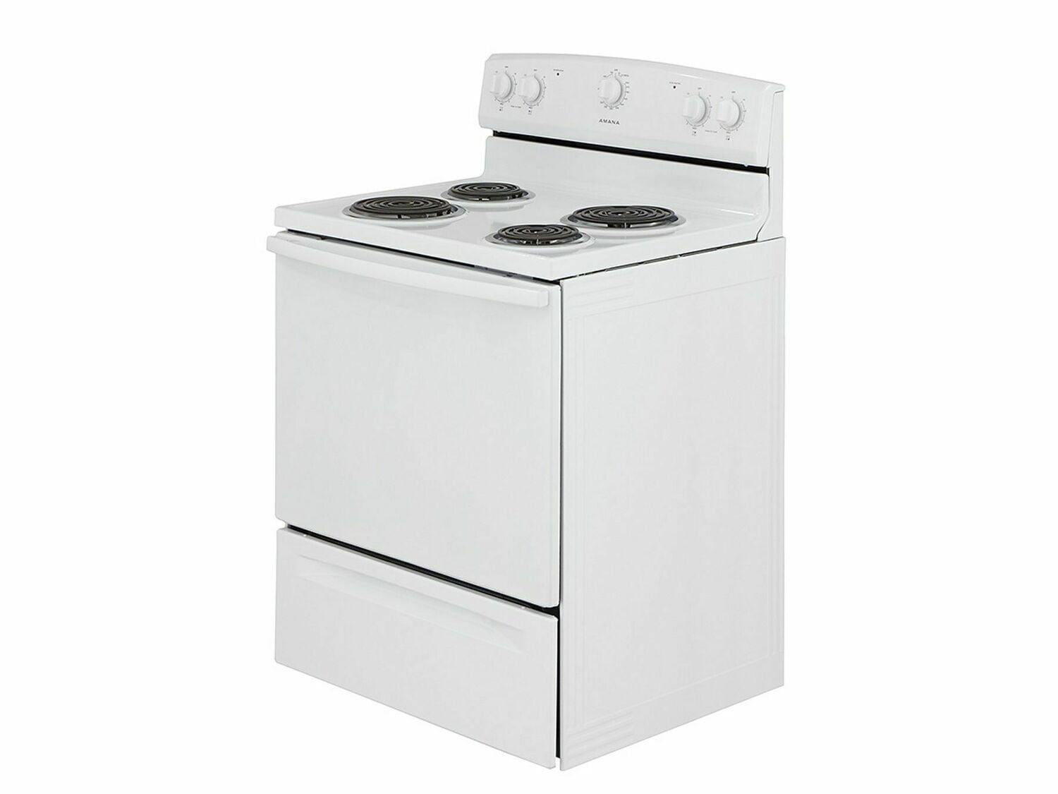 Amana ACR2303MFW 30-Inch Electric Range With Warm Hold - White