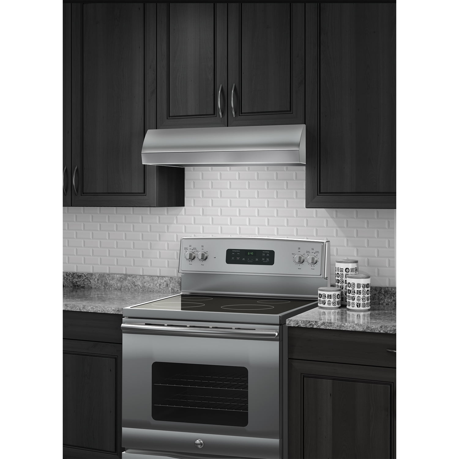Broan BXT130SS Broan® 30-Inch 4-Way Convertible Under-Cabinet Range Hood, 270 Max Cfm, Stainless Steel