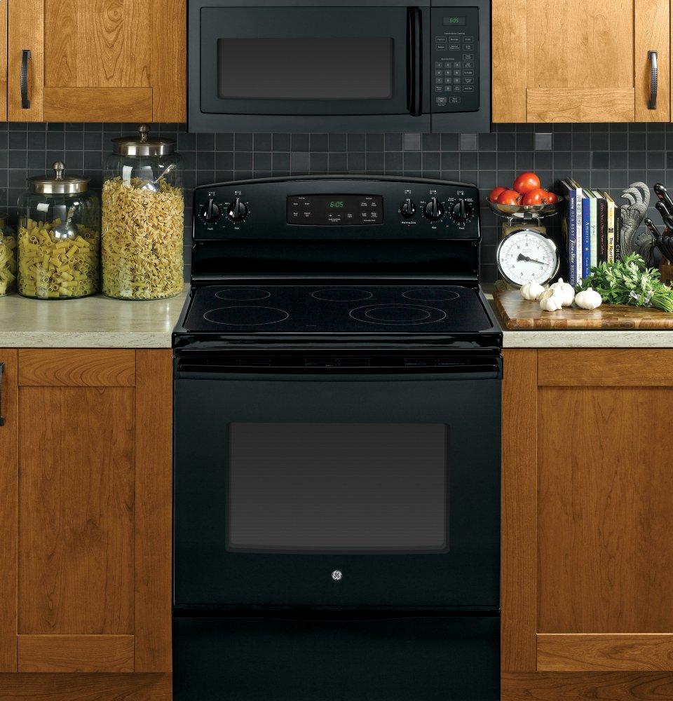 Ge Appliances JVM3160DFBB Ge® 1.6 Cu. Ft. Over-The-Range Microwave Oven