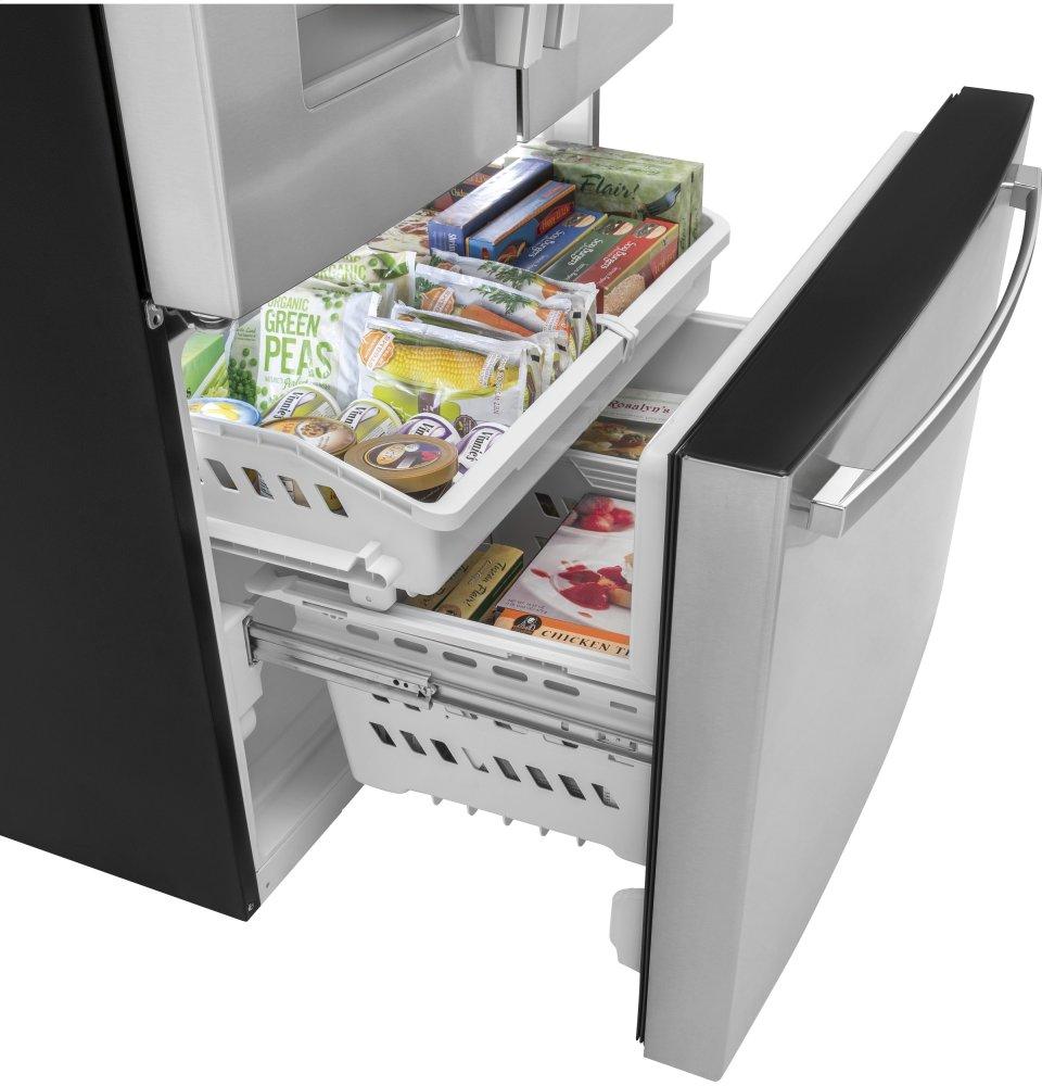 Ge Appliances GFE26JYMFS Ge® Energy Star® 25.6 Cu. Ft. Fingerprint Resistant French-Door Refrigerator