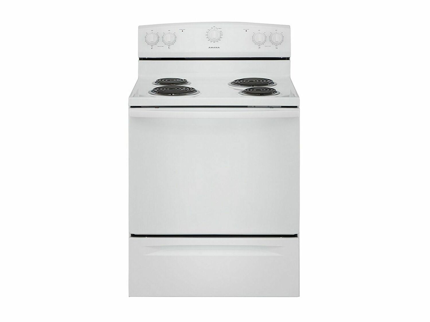 Amana ACR2303MFW 30-Inch Electric Range With Warm Hold - White